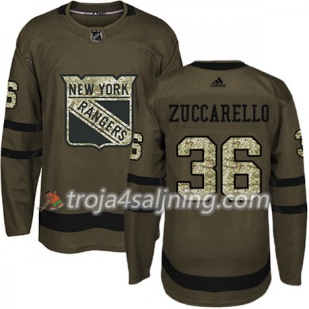 New York Rangers tröja Mats Zuccarello 36 Adidas 2017-2018 Camo Grön Authentic - NHL Tröjor Herr New York Rangers tröja Mats Zuccarello 36 Adidas 2017-2018 Camo Grön Authentic - NHL Tröjor Herr